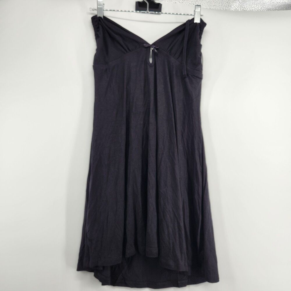 Adore Me Women's Medium Black Naomi Slip Dress NWT Criss Cross Back Straps